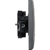 MCPOWER TAE-NFN Connection Box | FLAIR | Flush-Mounted Anthracite 3x