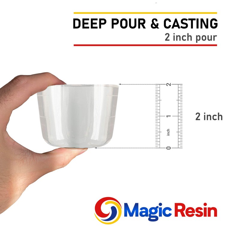 Magic Resin Deep Pour Epoxy Resin Kit | 3/4 Gallon