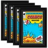 Geetery 4 Pack Comic Book Frame, UV Protection, Comic Picture
