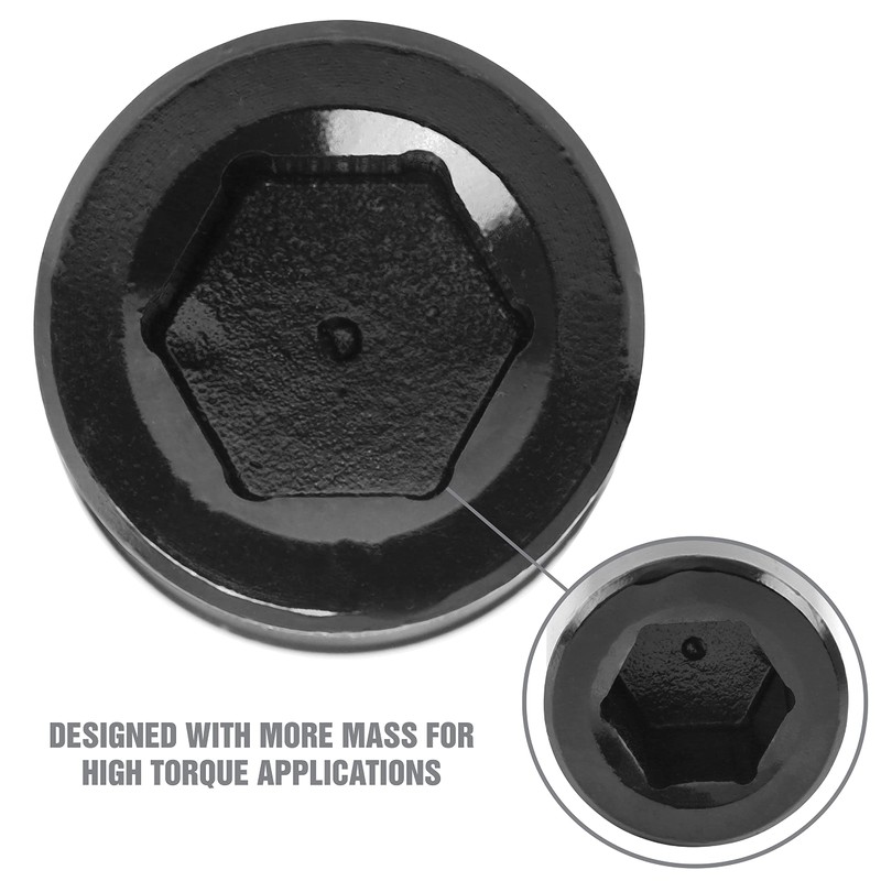 OEMTOOLS 25290 19mm Crank Bolt Socket, Heavy Duty Harmonic Balancer