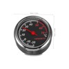 Gatuida Car Supplies Car Dashboard Decorations Car Thermometer Luminous Clock