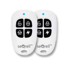 seQrell, Additional Remote Control for seqrell Alarm System Wireless GSM Set of Two Remote Controls SQTR002CR