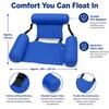 Inflatable Pool Hammock Float for Adults – Adjustable Water Lounge