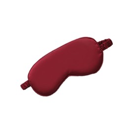 WIZBIOTECH Schlafmaske für Frauen & Herren Mädchen Verstellbar Augenmaske Damen Schlafbrille Atmungsaktiv Reise Schlafbrille Unisex Set (Rot)