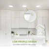 ASD 6 Pack LED Square Recessed Lighting 3 Inch, 5