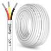 50FT 20 Gauge 3 Conductor Electrical Wire, 20AWG PVC Thermostat