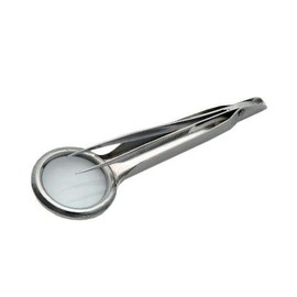 3.5" PROFESSIONAL MAGNIFYING TWEEZER (Pack Of 2)