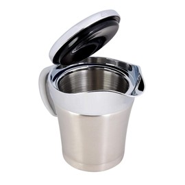 Insulated Sauce Pot, Kitchen Sauce Gravy Pot Serving Jug with Open Button for Gravy for Ketchup(Small 450ml, 12)