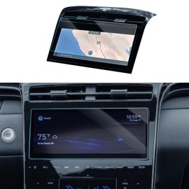 LANTU Matte Screen Protector for Hyundai Tucson 2022 2023 2024 (XRT/N Line/Limited/SEL Convenience/SEL) Accessories Navigation Touchscreen Protector Film Tempered Glass 10.25''