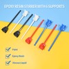 UOIENRT Epoxy Resin Mixer Paddles, Epoxy Mixer Attachment for Powerful