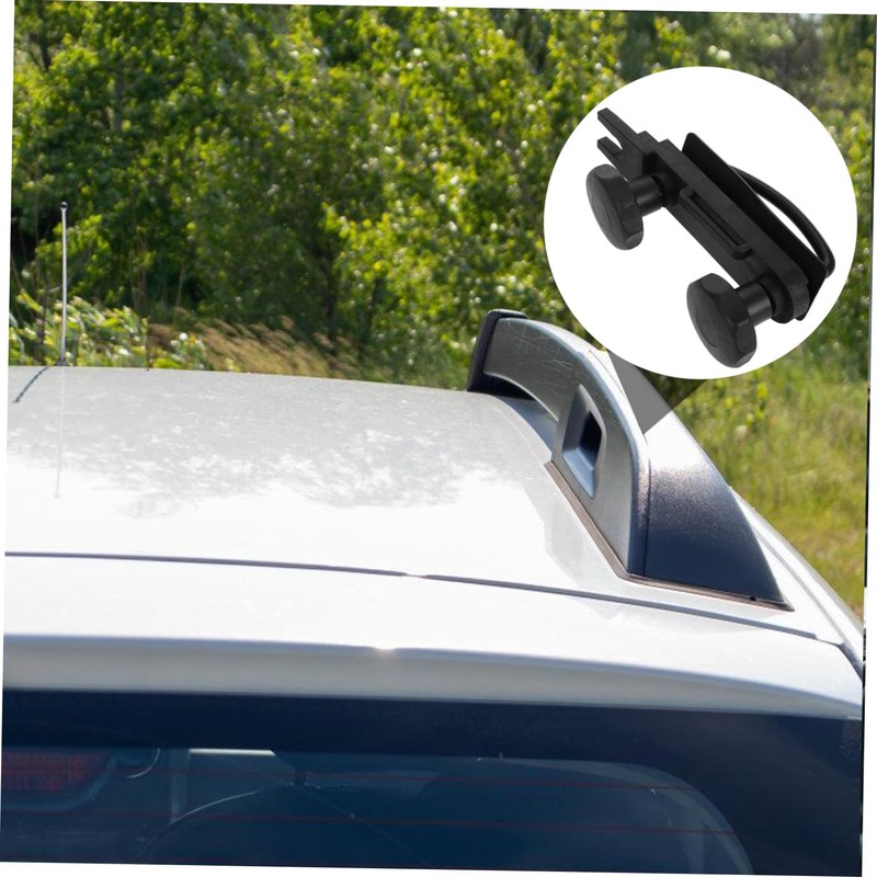 Ciieeo 1 Set Roof Box U Bolt Clamps Cargo Carrier