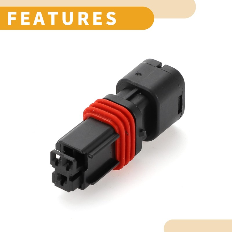 Partuto Speed Sensor Socket Connector Plug No.8200561449 Inner Female Wire