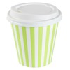 Restaurantware 8 Ounce Disposable Coffee Cups With Lids, 400 Hot