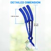 2 in 1 Window Blind Cleaner Duster Tool,Dual Brush Head,with