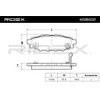 Ridex D140 Brake Disc Bremssteine 402B0221 Brake Pad Set, disc