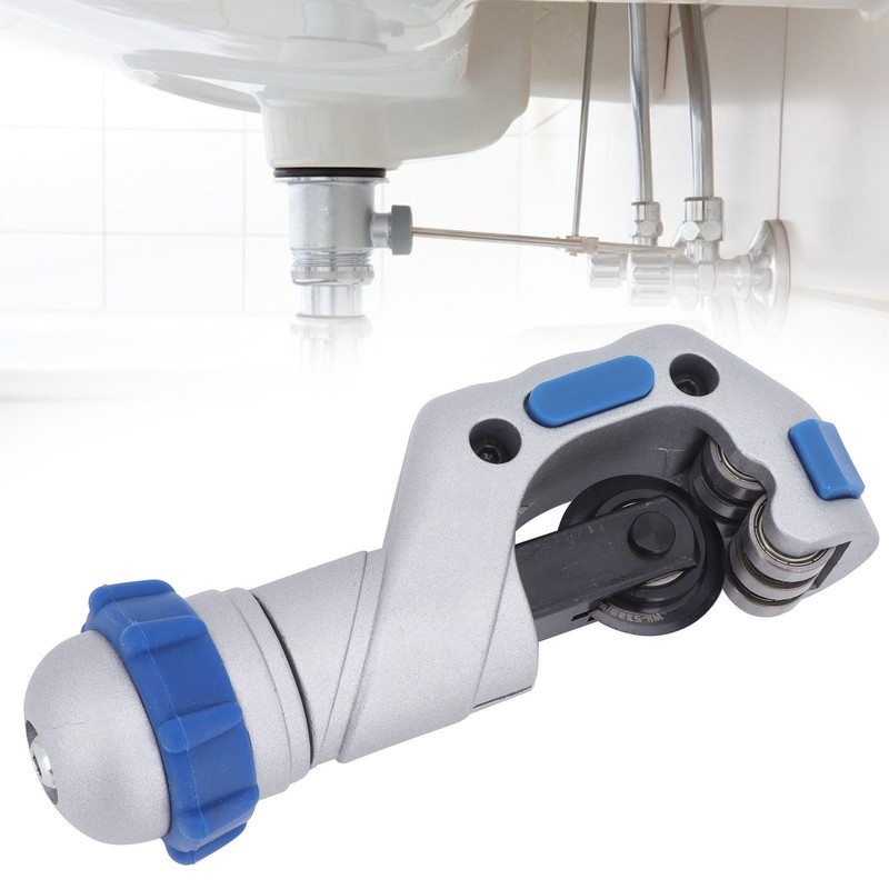 Tube Cutter Roller Bearing Knob Adjustment Manual Metal Pipe Cutting