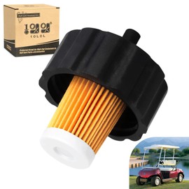 10L0L Tank Fuel Filter for Yamaha G2 G5 G8 G9 G11 Gas Golf Cart, Replace OEM 8F3-25460-00, 8R4-24560-00