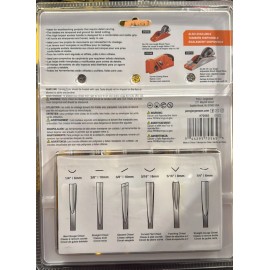 Jorgensen 6 Chisel Set For Wood Carving