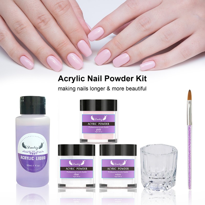 Acrylic Nail Kit Acrylic Powder & Liquid Set with Nail
