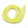 Handmade Polymer Clay Heishi Beads 6mm x 1mm ? Yellow