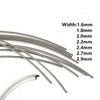 LUOFANG 1 Roll Silver Electric Guitar Fret Wire Guitar Fretboard
