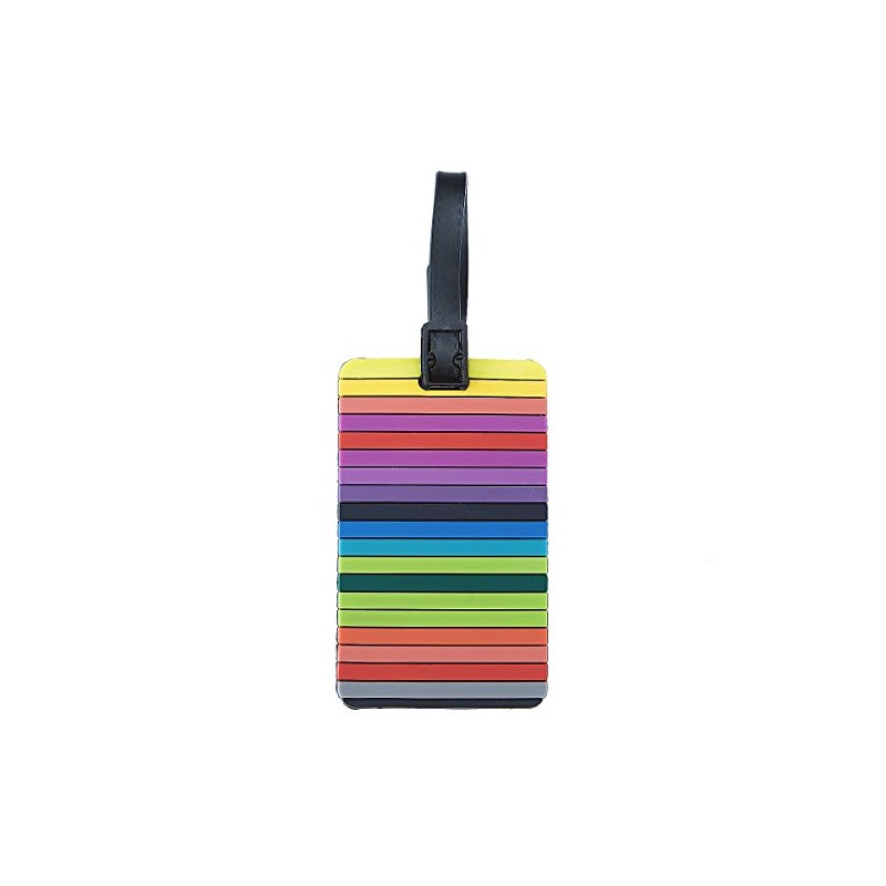 Travelite Luggage Tag Multicoloured ZigZag