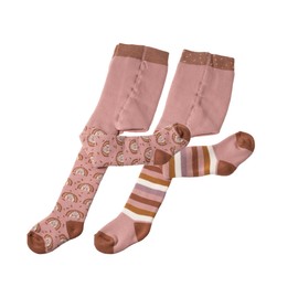 Baby Tights, Children's Tights, Thermal Tights, Terry Tights, Pack of 2, Double Pack,