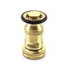 QWORK 1-1/2" NST/NH Brass Fire Hose Spray Nozzle, Heavy Duty