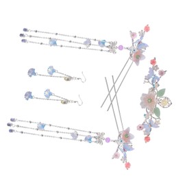 LALAFINA 1 Set Hairpin Hairpin Hair Barrettes Hair Clip Hair Chopsticks for Women Flower Hair Stick Vintage Hair Sticks Womens Hair Sticks Hair Fork Hanfu Miss Accessories Alloy