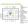 3A 95~240V Water Heating Energy Saving Smart Thermostat with Touchscreen