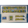 S&M Bikes Ruler Holmes bmx decal set.
