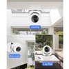 Smart Security Camera 355 Degree Rotation Pan Tilt Wireless Wifi