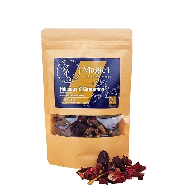 MagicT Hibiscus & Cinnamon Tea - 50g