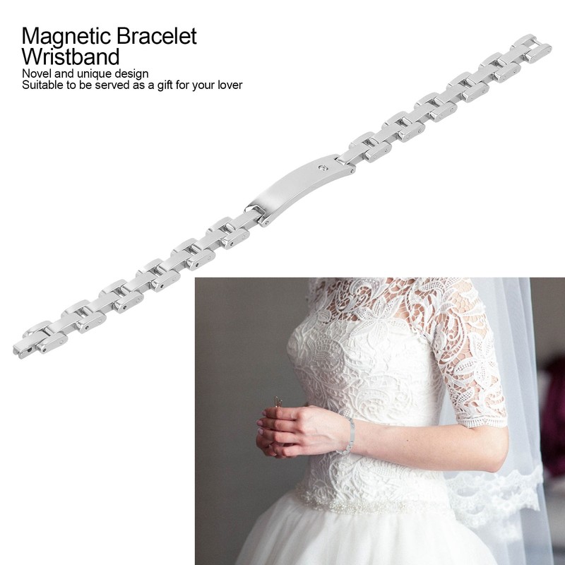 Women Magnetic Therapy Bracelet Fatigue Relief Help Sleep Bracelet Jewelry