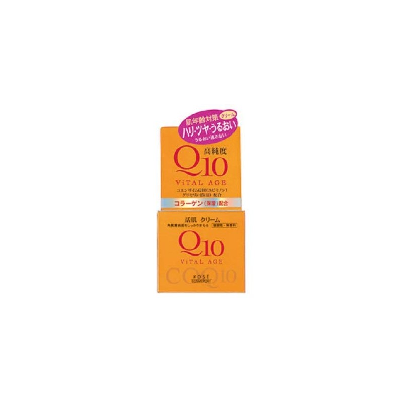 KOSE Vital Age Q10 Cream 40g White 40g (x1)