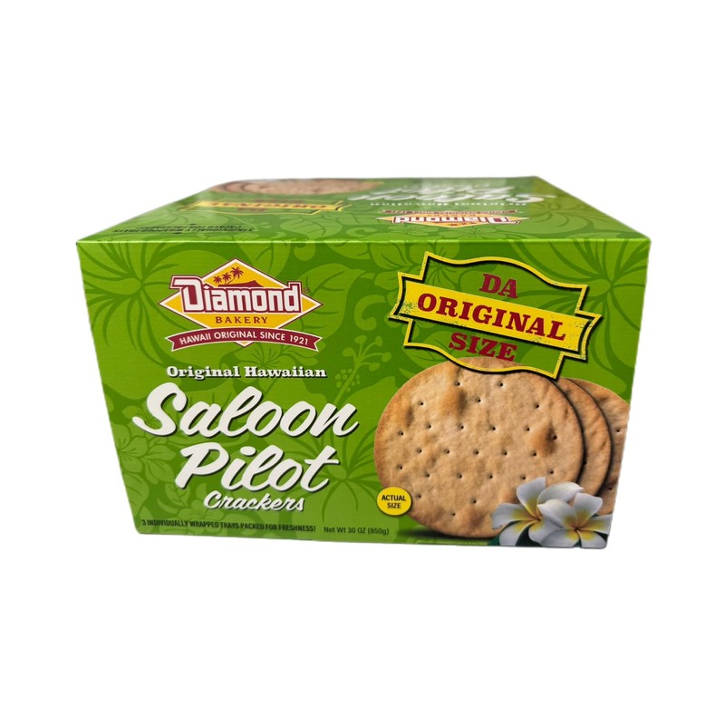Diamond Bakery Hawaiian Original Crackers Large Box (Saloon Pilot)