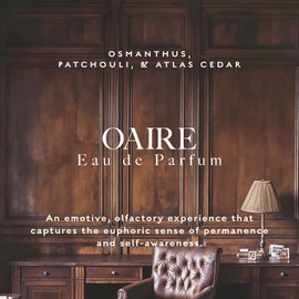 Caswell-Massey OAIRE Eau de Parfum Discovery, Masculine Blend of Citrus, Sage & Cedar, Long-Lasting Men’s Fragrances, Travel Size Vial, Perfume for Men, 0.25 Fl Oz