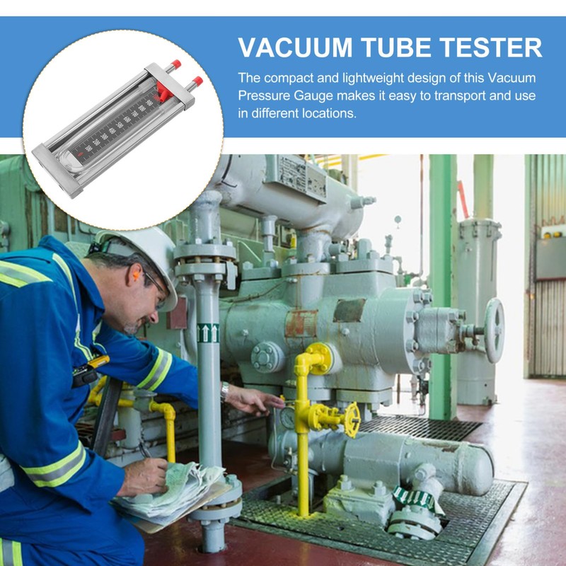 Mobestech Differential Pressure Meter u Tube Manometer Stainless Steel Construction