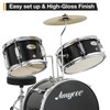 GarveeLife Drum Set, 3 Piece Junior Drum Set with with