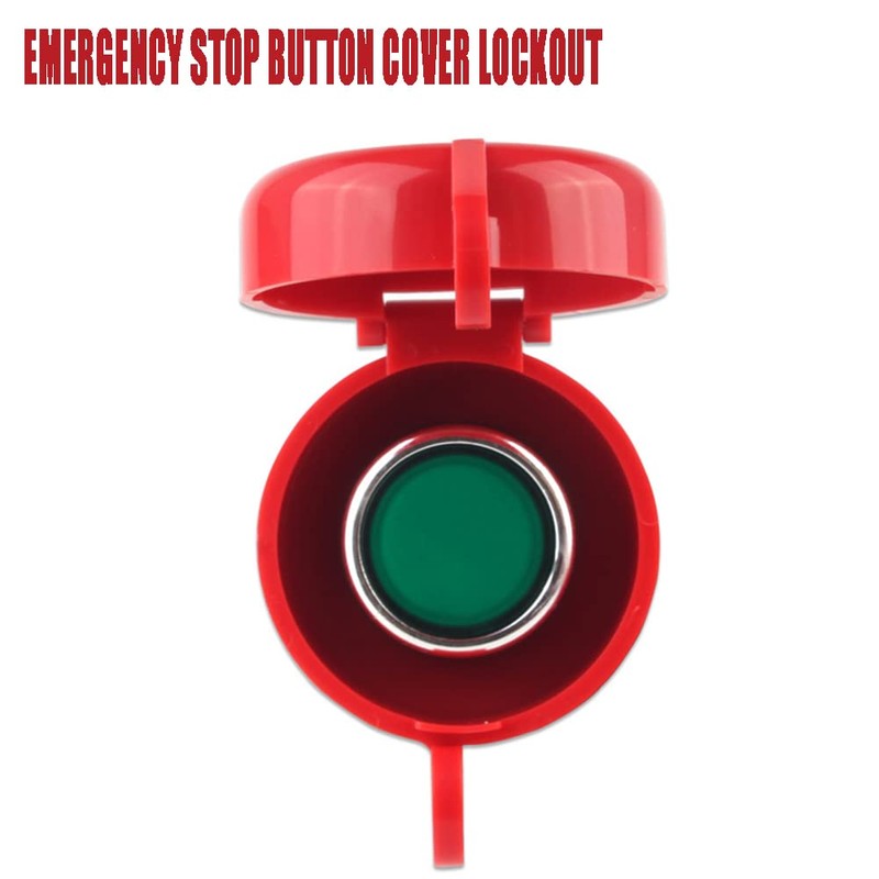 Emergency Stop Button Cover Lockout - glrovazas 2Pcs Box Type