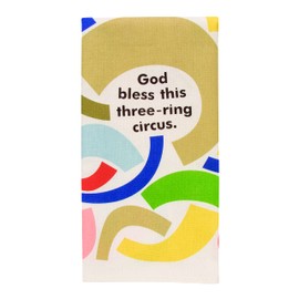Blue Q Circus Three Ring Tea Towel - Single