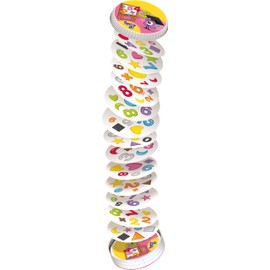 Spot It! / Dobble 1, 2, 3 (2024 Edition; ML) - Eco-Friendly Card Game - Fun Matching Game for Kids - Ages 3+ - 2-8 Players - 15 Minute Playtime - Made by Zygomatic