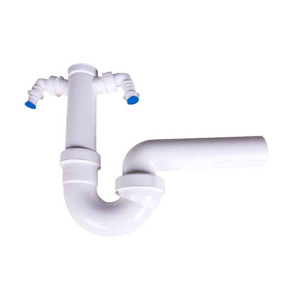 Dallmer 020321 Tubular Siphon 100/2, 1 ½ Inch DN 50