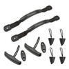 8 Pcs Kayak Carry Handle Kit Kayak Accessory 4Pcs Kayak
