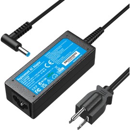 Cargador Laptop HP, Cargador de 45W Laptop para HP Pavilion x360 11 13 15;Spectre x360 Stream 13 11 14; TouchSmart 11 13 15; Elitebook Folio 1040 G1；19.5V 2.31A (4.5mm x 3mm)
