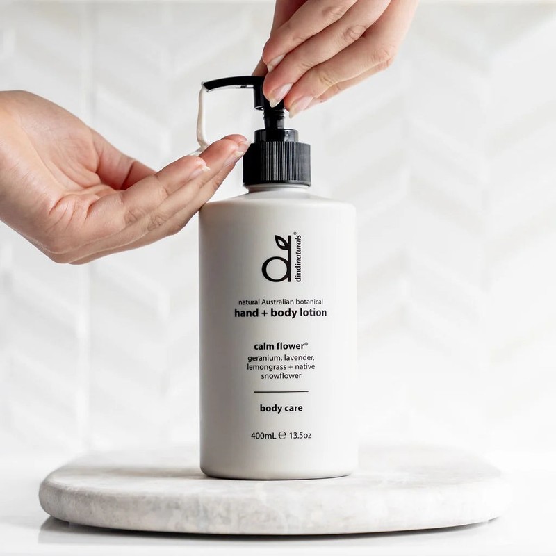 Dindi Naturals Hand & Body Lotion - Calm Flower, 150ml