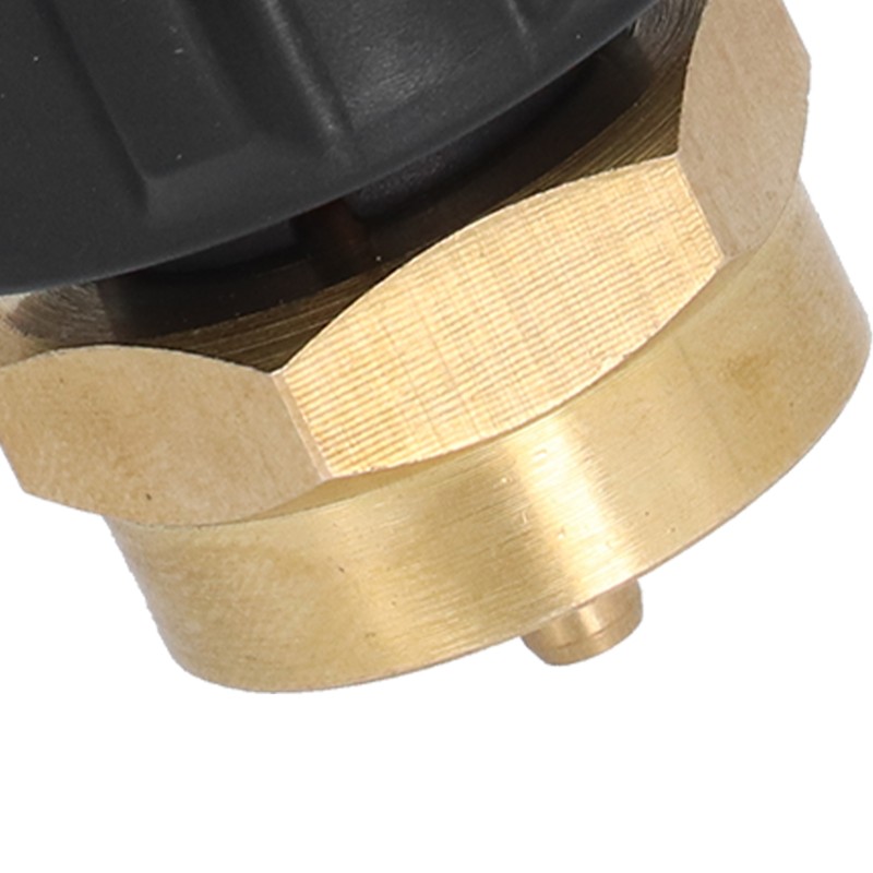 Refill Adapter 1/4in Tank Cylinder Coupler Gas Propane Regulator Valve