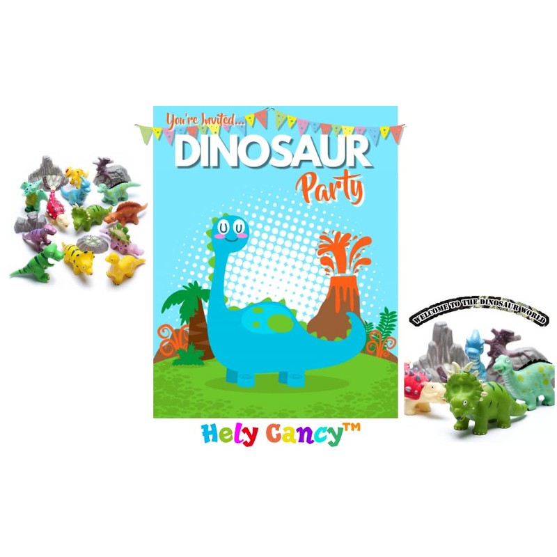 Hely Cancy Dinosaur Bath Toys for Toddler, No Hole Baby