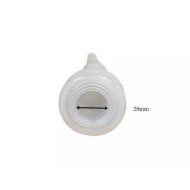 Melasty Cow Milking Cluster 240cc (XL) Silicone Liners for Cows with Extra Large Teats