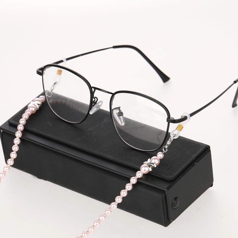 Giantree 40 Pack Eyeglass Chain Connector, Adjustable Anti-Slip Silicone Eyeglass